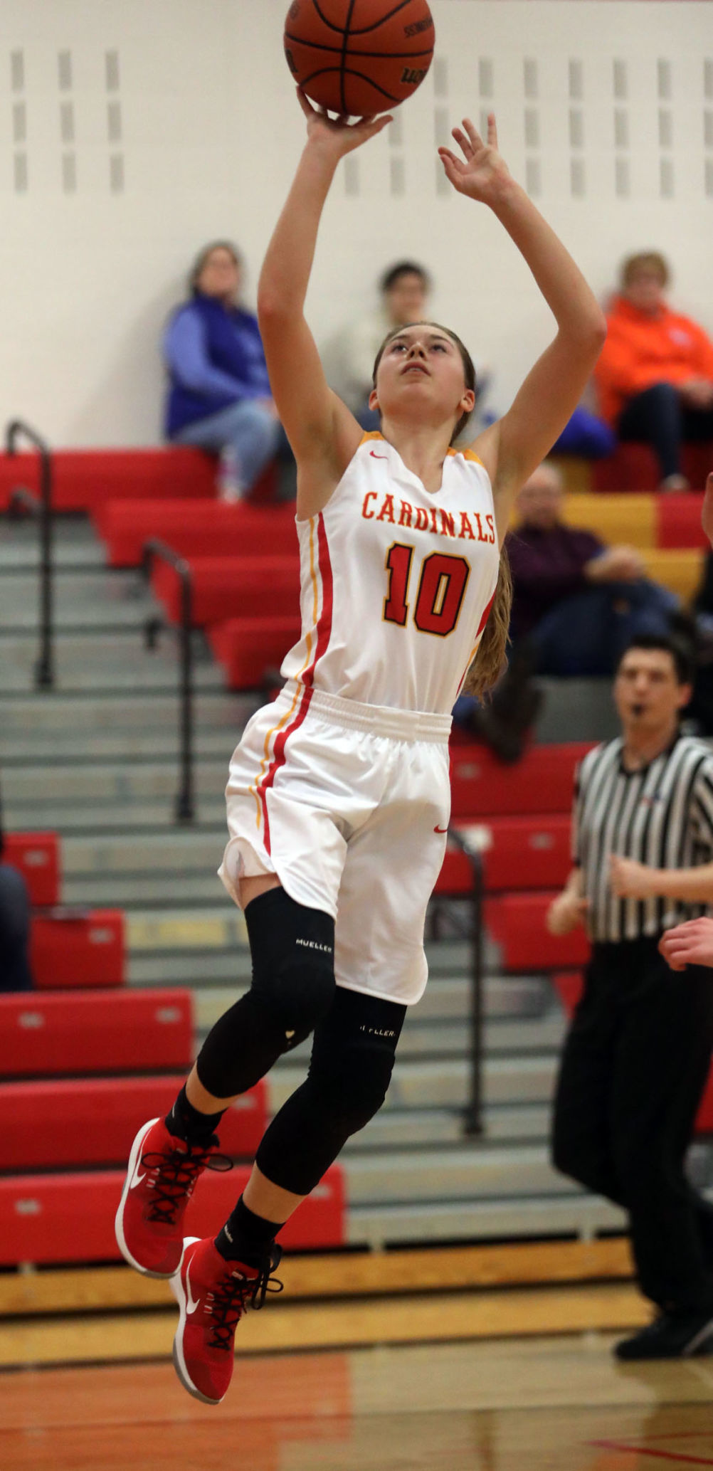 Warrensburg Latham vs Argenta Oreana girls basketball 10 2.4.19.jpg